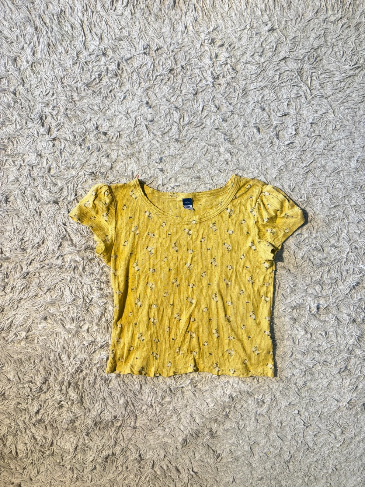 Short-Sleeve Pointelle Top